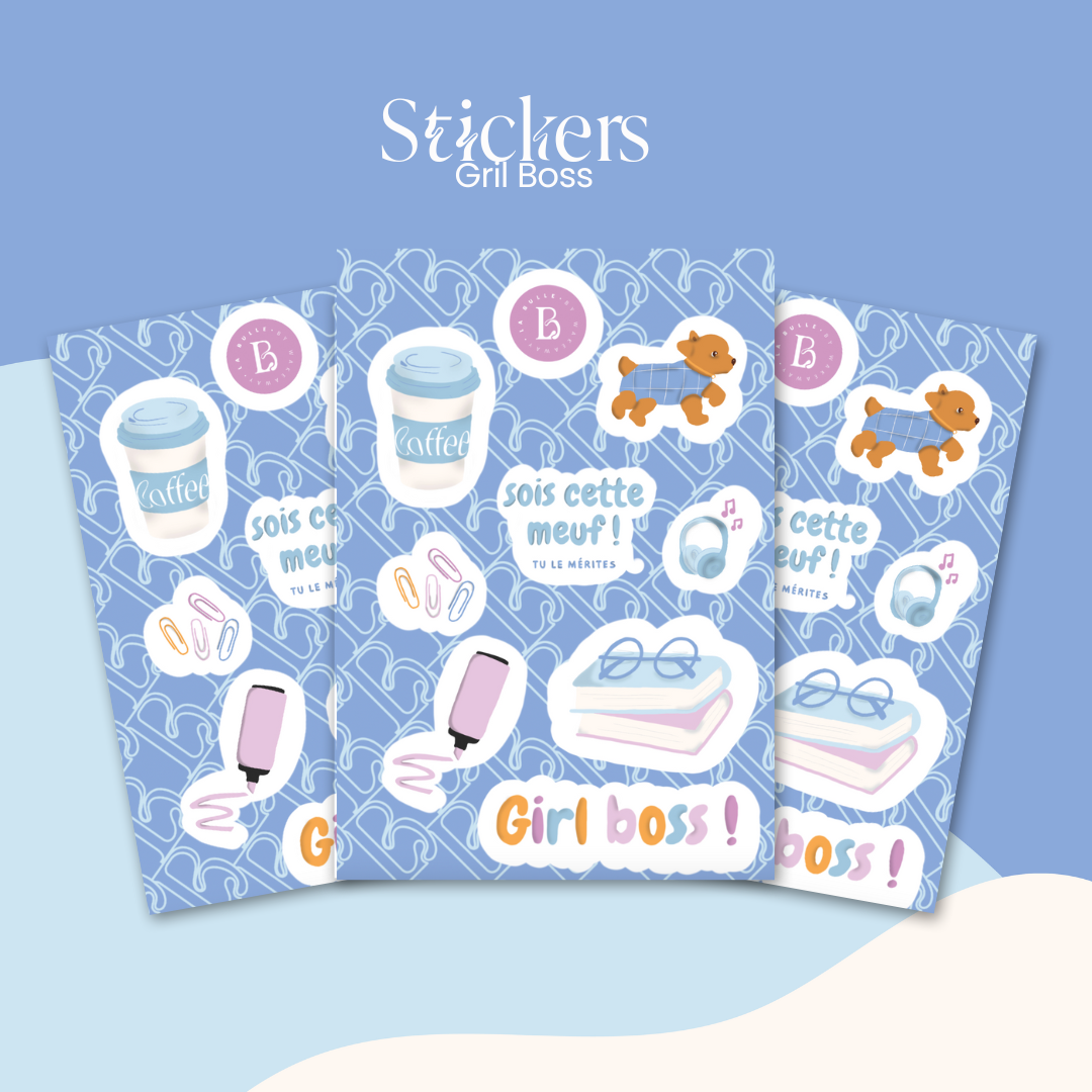 Stickers "Girl Boss"